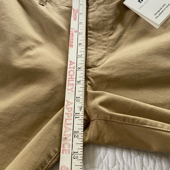 Free Assembly Preppy Academia Chinos Straight Leg Neutral Smart Casual Size 12 - Picture 10 of 12